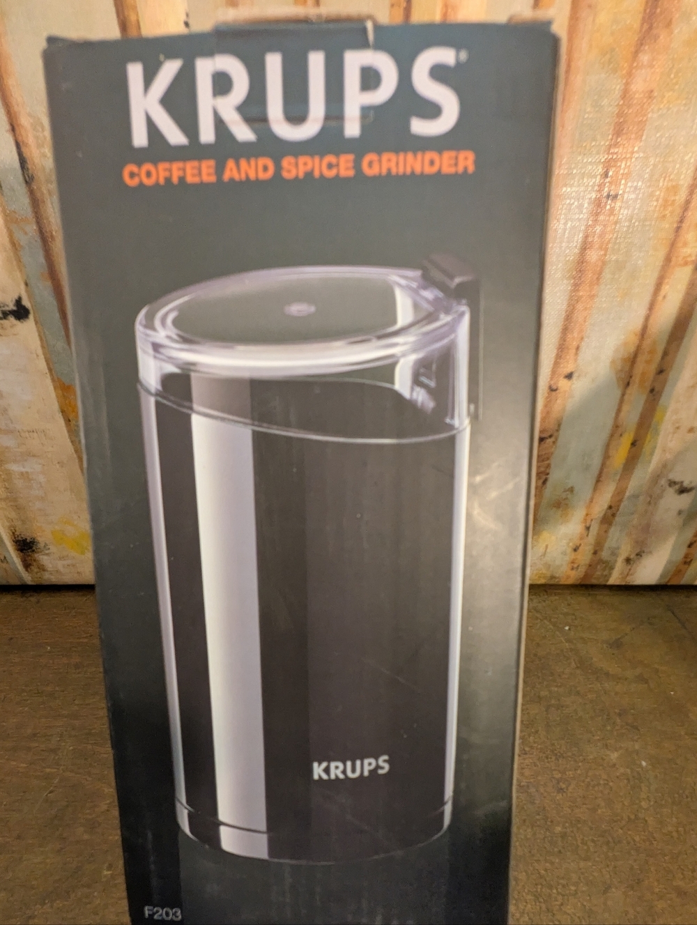 KRUPS Coffee and Spice Grinder - Black NIB